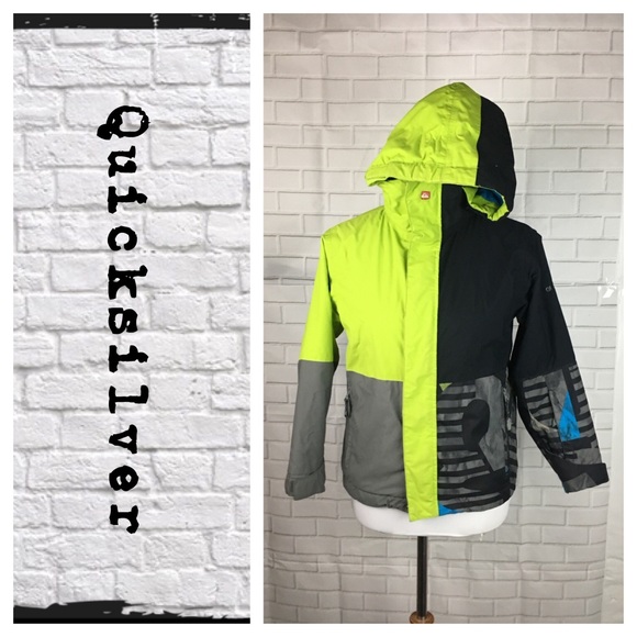 quicksilver boys ski jacket